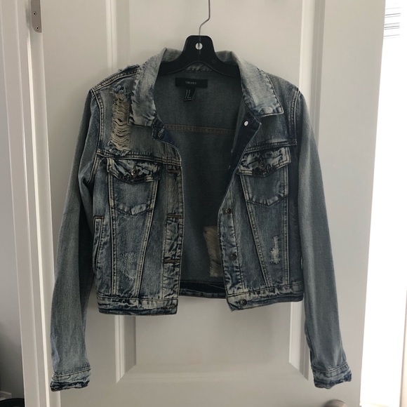 Forever 21 jean jacket - Picture 1 of 4